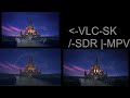 SDR To HDR Comparison VLC Special K And BT2446a The Nightmare Before Christmas Intro HDR