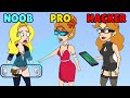 NOOB vs PRO vs HACKER in Girl Genius!