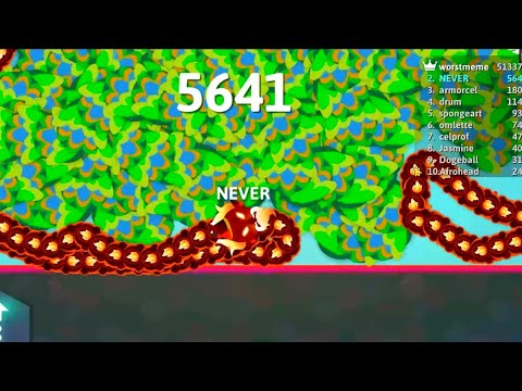 🐍Snake.io🐍 I Circling This Giant Snake? Best Snake.io Gameplay 🐍 #11