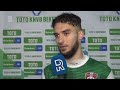 FC Dordrecht-spits Nikolas Agrafiotis hoopt dat de ketchupfles open is