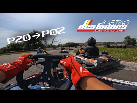 P20 ➜ P2 en 15 MIN 🔥| Karting Mariembourg (GoPro POV)