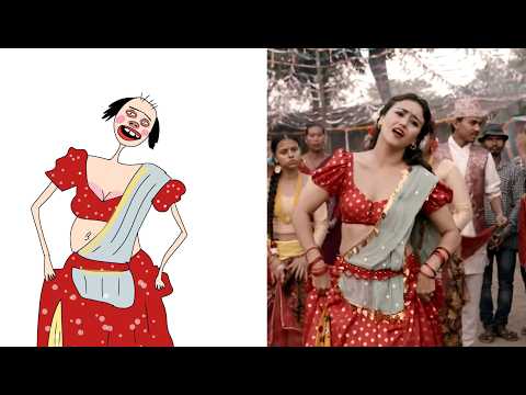 Maya Lai K Diu Ma Baina Drawing meme | Can I Draw You Nepali Drawing Meme
