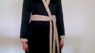 preview picture of video 'How to tie the A'isha Wrap dress'