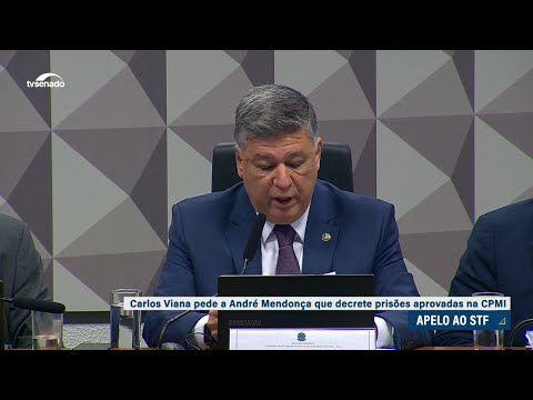CPMI: presidente pede que ministro André Mendonça decrete prisões aprovadas