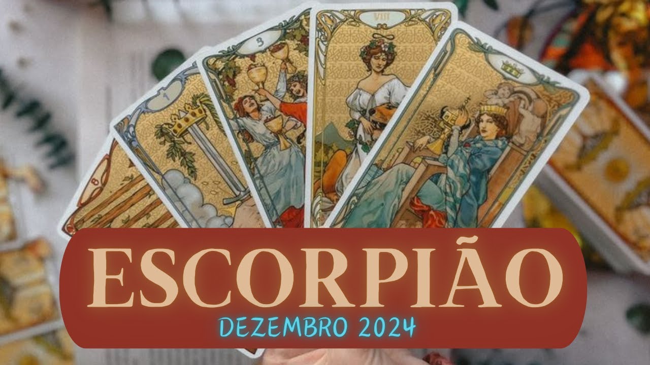 ESCORPIÃO♏Vc vai viver uma grande surpresa, isso está com os dias contados para chegar e mudar sua..
