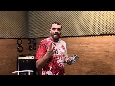 Como tocar tamborim 🙌🏻 Exercício para acelerar a velocidade 💪🏻