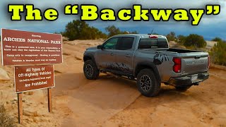 This Forgotten Road Was The Original Path to Arches!