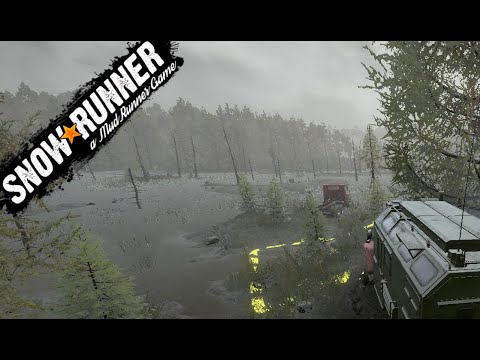 SnowRunner Task 9 Drowned Truck Taymyr Drowned Lands