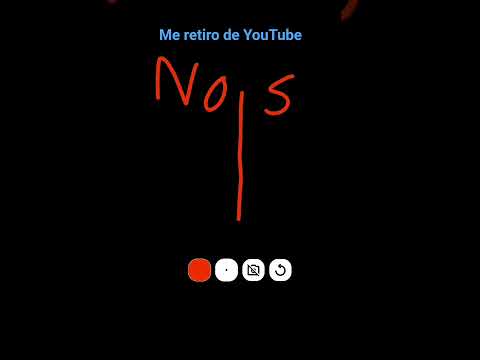 me retiro de YouTube?
