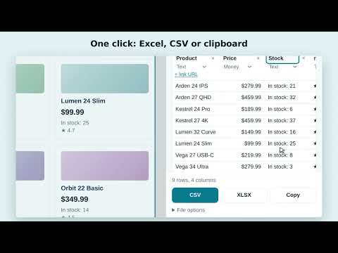 Item video thumbnail