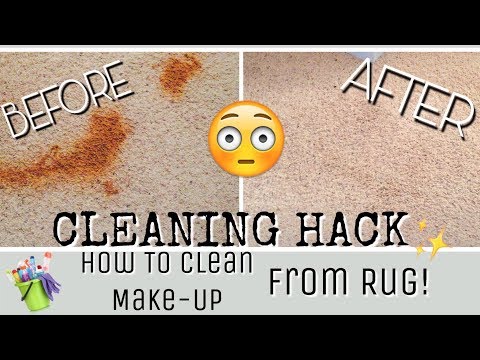 YouTube video about: How to get marshmallow out of carpet?