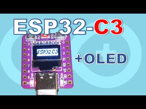 Unboxing & Programming the ESP32-C3 with Built-in OLED Display