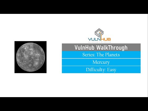 The Planets: Mercury || Vulnhub Complete Walkthrough