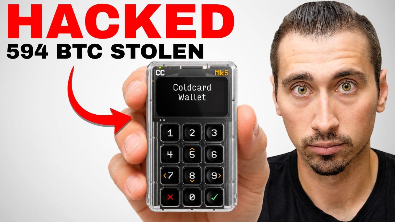 ColdCard Wallets Hacked! (Warning to ALL Cold Wallet Users)