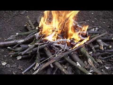 How to Make a Self Feeding Fire!