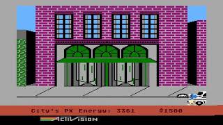 GHOSTBUSTERS - ATARI 800 XL - HALLOWEEN 2020 HORROR GAME