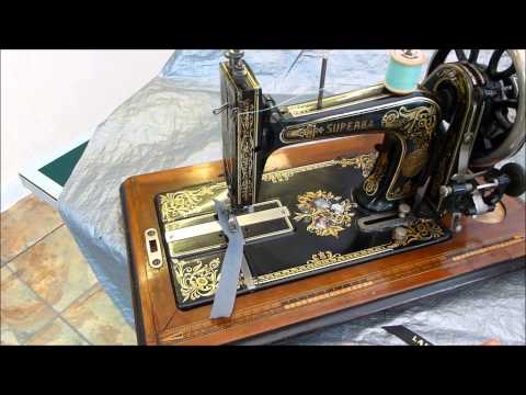 Alex Askaroff presents the Superba sewing machine