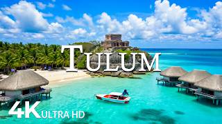 FLYING OVER TULUM (4K UHD) – Soothing Music Along With Beautiful Nature Video - 4K Video ULTRA HD #5