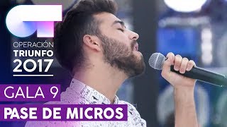 WITHOUT YOU - Agoney | Primer pase de micros para la GALA 9 | OT 2017