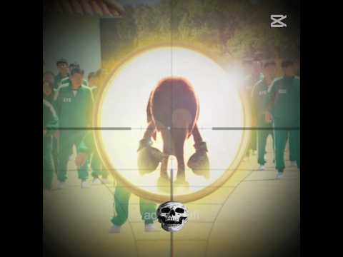 Sonic en el juego del calamar 💀☠️