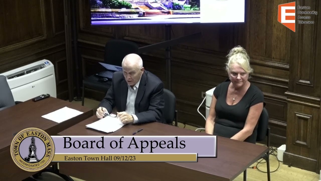 Board of Appeals 09/12/23
