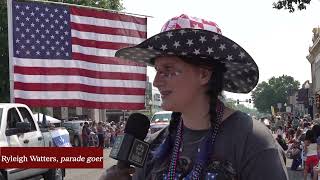 Alamosa July 4 parade, Main Street.