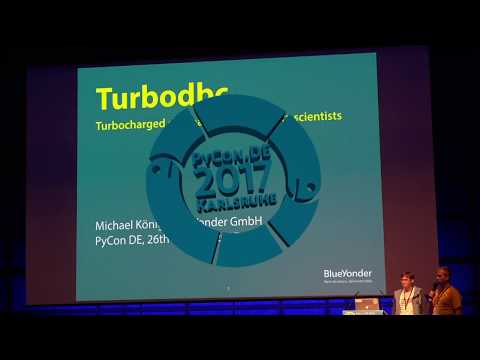 PyCon.DE 2017 Michael König - Turbodbc: Turbocharged database access for data scientists