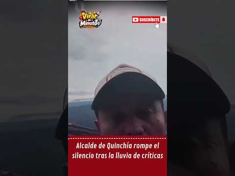 🚨 ¡Tras la polémica, el alcalde de Quinchía sale a disculparse! ¿Fue suficiente?
