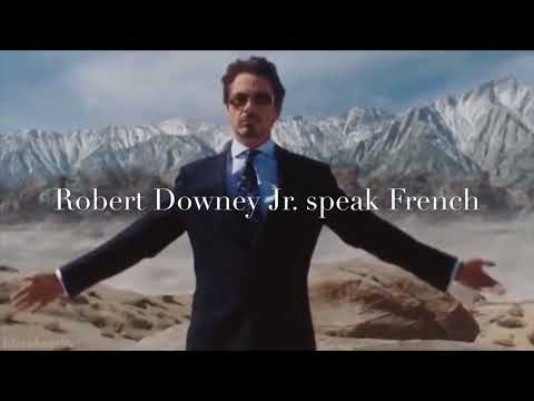 Robert Downey Jr. Parle Français