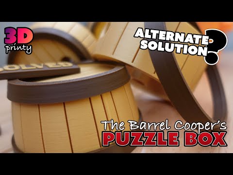 The Barrel Cooper's Puzzle Box (April Fools' 2021)
