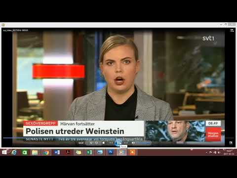 Morgonstudion suger: Reporter säger "Äääääh" (SVT)