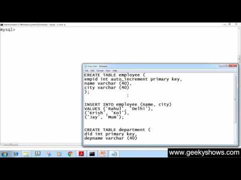 1 Introduction to SQL Hindi
