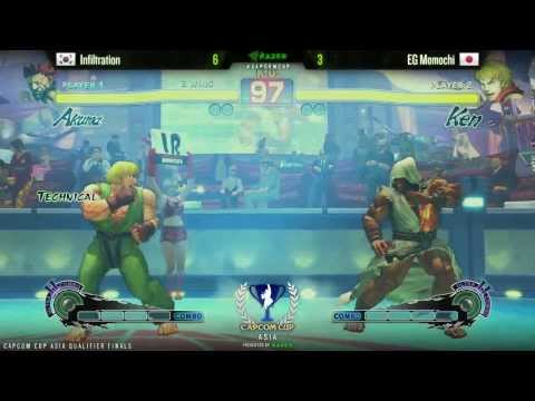 Infiltration vs Momochi - Capcom Cup Asia Finals - FT7 Round Robin