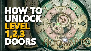 How to unlock Doors Hogwarts Legacy Level 1,2,3 Lock