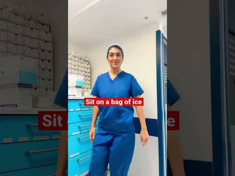 How to treat painful haemorrhoids / piles #shorts #didyouknow #piles #medical