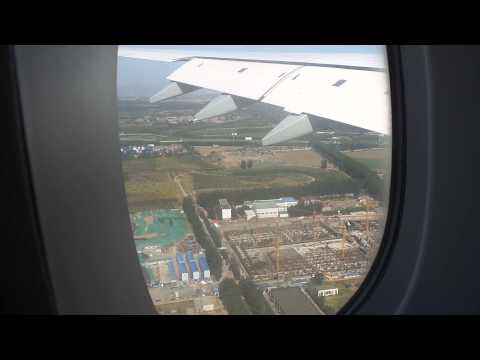 Landing LH720 Frankfurt - Beijing
