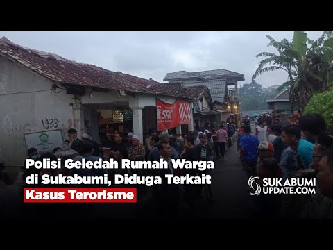 Polisi Geledah Rumah Warga di Sukabumi, Diduga Terkait Kasus Terorisme