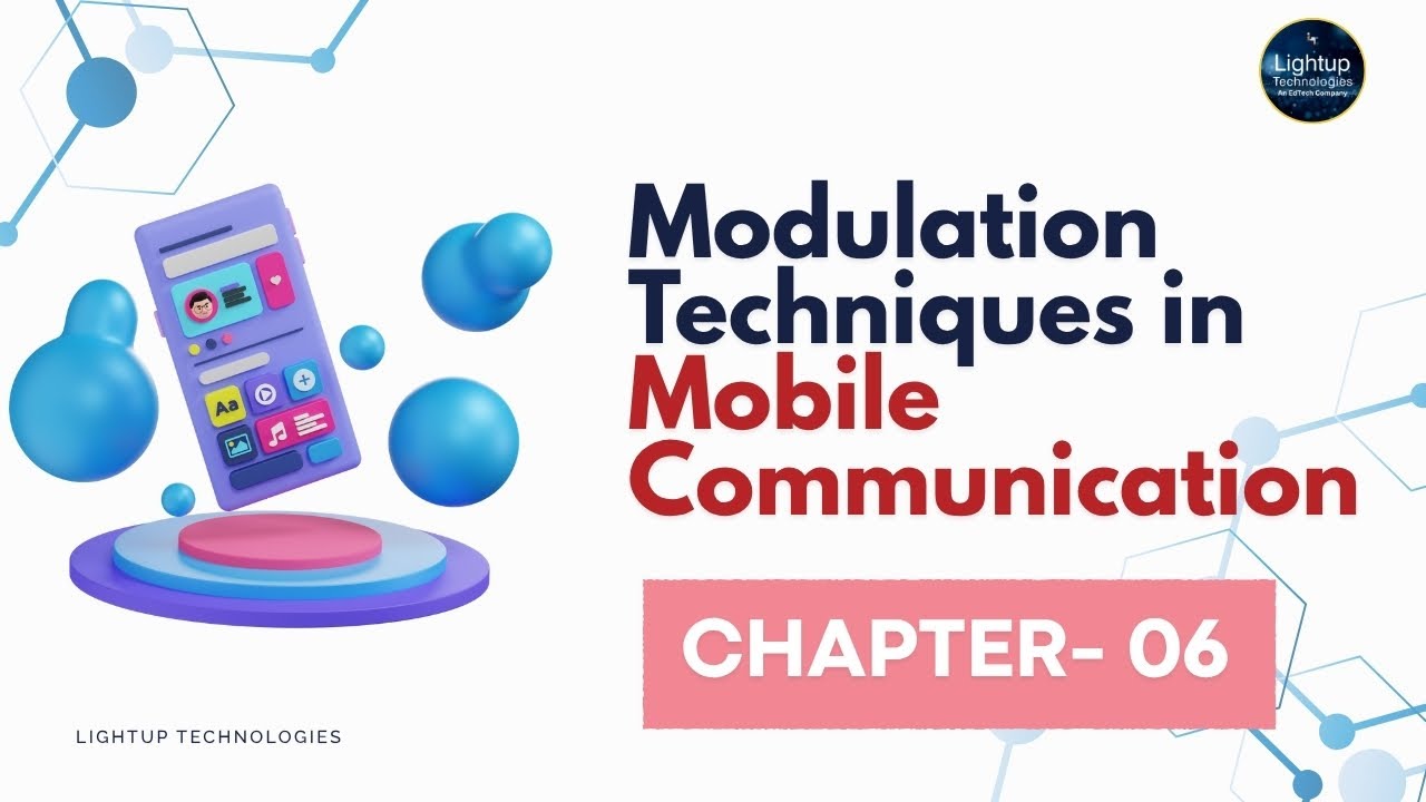 Mobile Computing Chapter 6 Modulation Techniques in Mobile Communication Explained #modulation