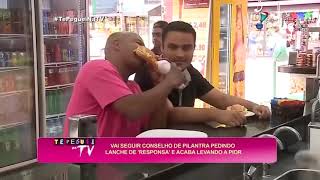 Pegadinhas Toninho tornado as melhores   pegadinhas te peguei na tv   pegadinhas engraadas