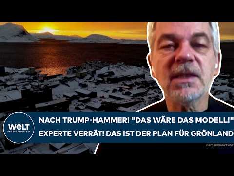 DAVOS: Nach Trump-Hammer! "Und das wäre das Modell!" Experte verrät! Das ist der Plan für Grönland!