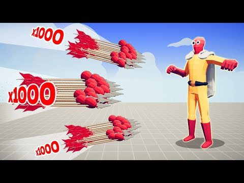 1000x OVERPOWERED BALLOON ARROW vs UNITS | TABS - Totally Accurate Battle Simulator