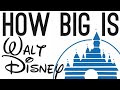 How BIG Is Walt Disney The Story Of Disney