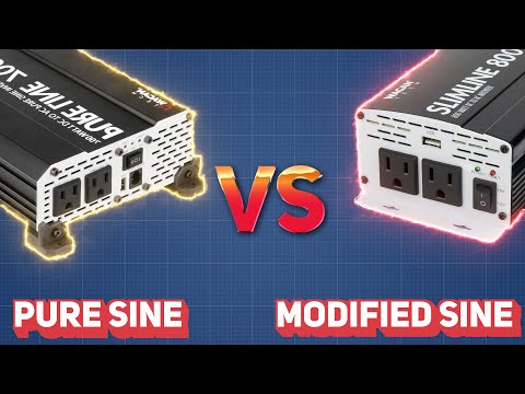 Pure Sine Wave Inverter vs Modified Sine Inverter - Which one is right for YOU?