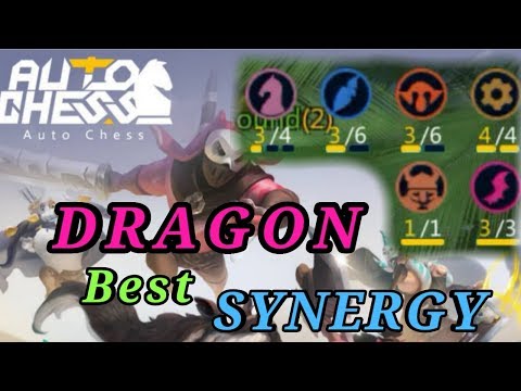Dragon Synergy Is The Best  | Easy Win | Auto Chess Mobile