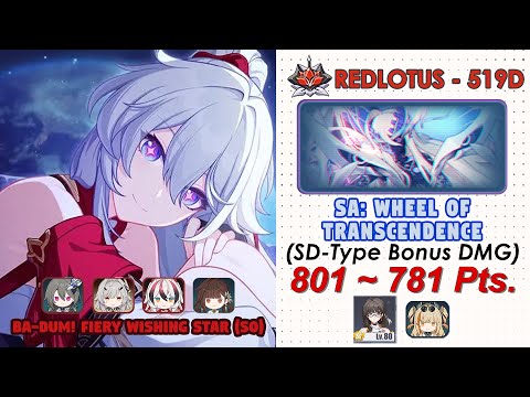 Honkai Impact 3rd: Ex Abyss RedLotus (519D) V8.4 |SA:Wheel of Transcendence(Stardust) |FWS w friends