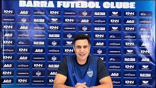 16.04 | COLETIVA PRÉ JOGO BRASILEIRO C - 1° FASE | BARRA FC X PAYSANDU | BERNARDO FRANCO