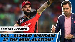 Why RCB need to SPEND the MOST at the Mini-Auction? | IPL Team wise Analysis | Cricket Aakash