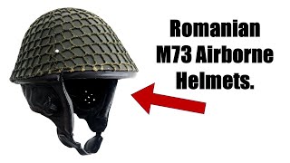 PARATROOPER HELMETS From Romania at Mike's Militaria!