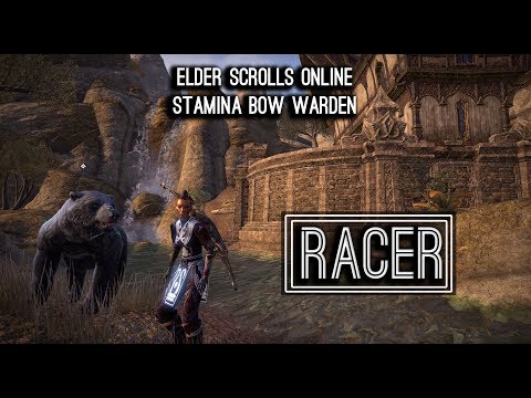 Stamina Warden Bow Build PvE "Racer" - Morrowind ESO