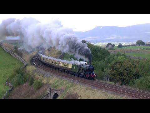 GWR 5043 Flattens the S&C on the Pride of Swindon 16/10/10.